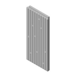 Šamotová deska zadní, střed KV DYNAMIC 2G 35. 46. 01